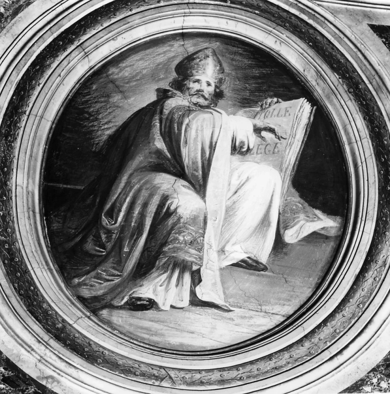 Trionfo della Chiesa - Chiesa di S. Giuseppe alla Lungara, Roma 2